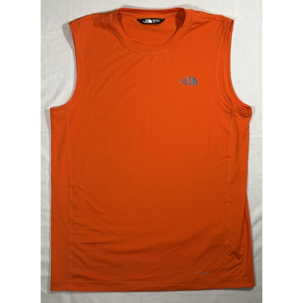 The North Face Muscle Shirt Men’s Medium Flash Dry Athletic Tank Orange